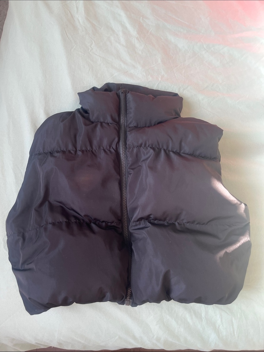SHEIN Black Puffer Vest